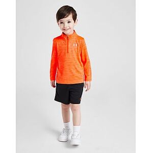 Under Armour 1/4 Zip Top/Shorts Set Infant, Orange