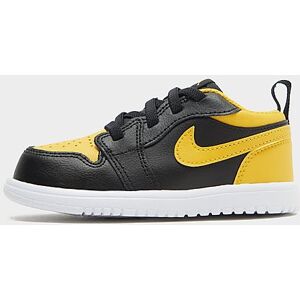 Jordan Air 1 Low Alt Småbørn, Black/White/Yellow Ochre