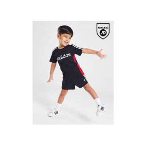 adidas Linear T-Shirt/Shorts Set Infant, Black