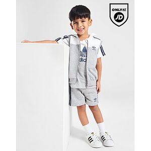 adidas Originals 3-Piece Sliced Set Infant, Grey