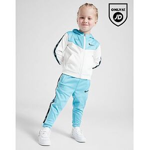 Nike Tape Poly Full Zip Tracksuit Infant, Blue