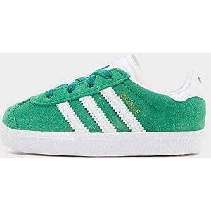 adidas Originals Gazelle II Sneakers Småbørn, Green / Cloud White / Gold Metallic