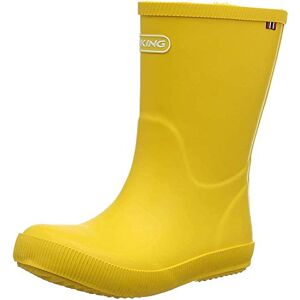 Viking Classic Indie Unisex Children's Long Shaft Wellington Boots (Classic Indie) Yellow 13, size: 25 EU