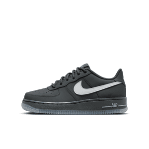 Nike Air Force 1-sko til større børn - grå grå 36