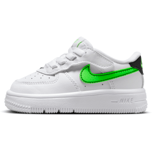 Nike Force 1 Low EasyOn-sko til babyer/småbørn - hvid hvid 22