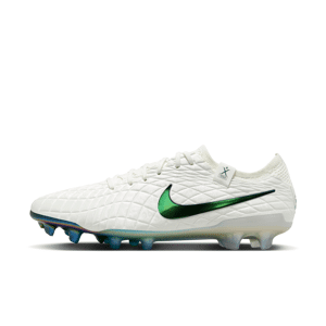 Nike Tiempo Pearl Legend 10 Elite SE FG Low Top-fodboldstøvler - hvid hvid 36