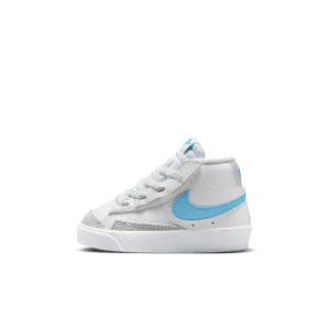 Nike Blazer Mid '77-sko til babyer og småbørn - hvid hvid 19.5