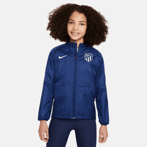 Atlético Madrid Repel Academy AWF Nike-fodboldjakke til større børn - blå blå M