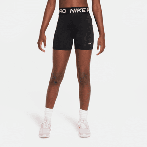 Nike Pro-shorts til større børn (piger) - sort sort S