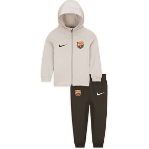 FC Barcelona Strike Nike Dri-FIT-tracksuit med hætte til babyer/småbørn - brun brun 9-12M