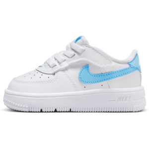 Nike Force 1 Low EasyOn-sko til babyer/småbørn - hvid hvid 21