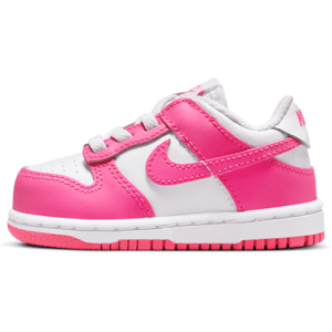 Nike Dunk Low-sko til babyer/småbørn - hvid hvid 19.5