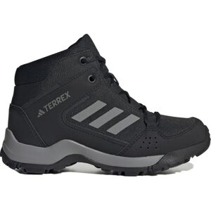 Adidas Kids' Terrex Hyperhiker Mid Hiking Shoes Cblack/Grethr/Cblack 31, Core Black/Grey Three/Core Black