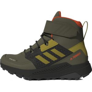 Adidas Kids' Terrex Trailmaker High COLD.RDY Hiking Shoes Focoli/Puloli/Impora 34, Focoli/Puloli/Impora