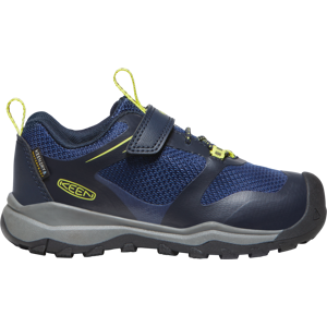 Keen Kids' Wanduro Waterproof Shoe Sky Captain-Evening Primrose 32/33, Sky Captain-Evening Primrose