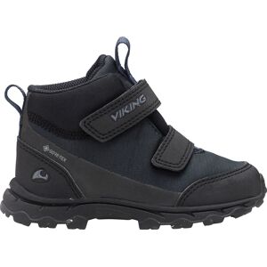 Viking Kids' As​k​ Mi​d​ F Gore-Tex Black/Charcoal 26, Black/Charcoal