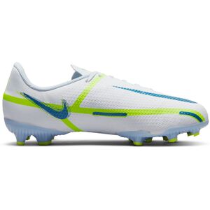 Nike Phantom Gt2 Academy Fg/mg Fodboldstøvler Unisex Sko Hvid 37.5