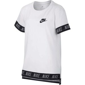 Nike Sportswear Tee Hilo Tape Piger Kortærmet Tshirts Hvid 128140