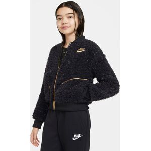 Nike Sportswear Sherpa Jakke Unisex Tøj Sort L