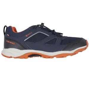 Sko - Nator Low Gtx - Navy/orange - Viking - 38 - Sko