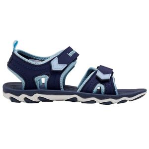 Hummel Sandaler - Hmlsport Jr - Black Iris/lyseblå - Hummel - 35 - Sandal