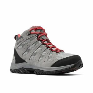 Columbia Sportswear Columbia Redmond III Mid Waterproof Womens, Steam / Red Coral