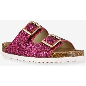 Sandalias con purpurina y lunares COLORS OF CALIFORNIA infantiles fucsia