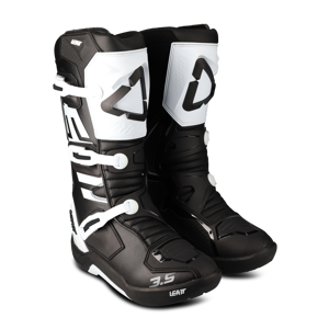 Leatt Botas de Cross para Niño  3.5 Negro-Blanco