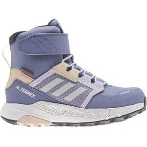 Adidas Terrex TRAILMAKER HIGH C.RDY - Zapatillas de senderismo junior orbvio/wonwhi/halblu