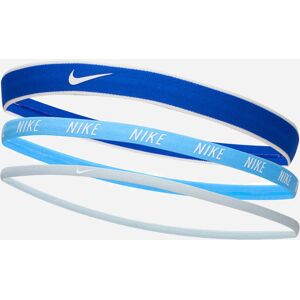 Set de 3 cintas para la cabeza Nike Mixed Width Azul Real/Azul Marino/Negro Unisex - AC4453-442