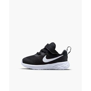 Zapatillas Nike Revolution 6 Negro y Blanco Niño - DD1094-003