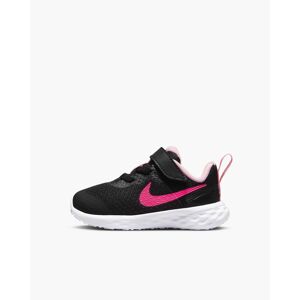 Zapatillas Nike Revolution 6 Negro y Rosa Niño - DD1094-007