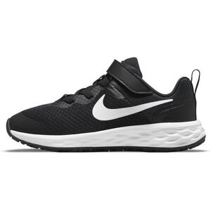 Zapatillas Nike Revolution 6 Negro y Blanco Niño - DD1095-003