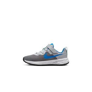 Zapatillas Nike Revolution 6 Gris y Azul Real Niño - DD1095-008