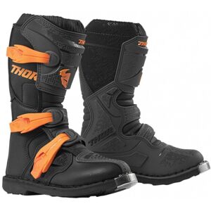 Botas Infantil Thor Mx Blitz XP Carbon Naranja  34110510