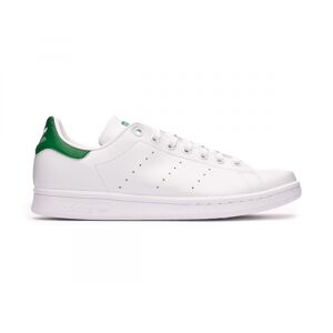 Adidas - Zapatilla Stan Smith, Unisex, White-White-Green, 7 UK