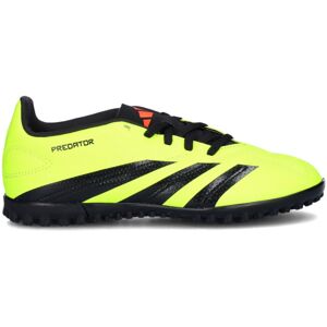 Adidas - Bota de fútbol Predator Club L Turf Niño, Unisex, Team Solar Yellow-Core Black-Solar Red, 5,5 UK