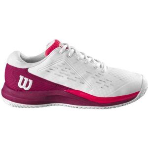 Zapatillas Wilson Rush Pro Ace Blanco Burdeos Junior