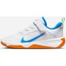 Chaussures Nike Omni Multi-Court pour Enfant Couleur : White/Photo Blue-Vapor Green Taille : 35 EU   3Y US