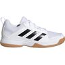 Adidas ligra 7 indoor zapatilla indoor niño Blanco (32)