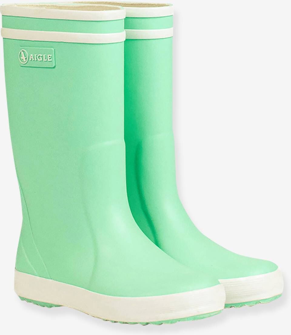 Botas de agua Lolly Pop AIGLE® verde claro liso