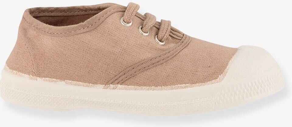 Zapatillas con cordones de algodón BENSIMON® beige