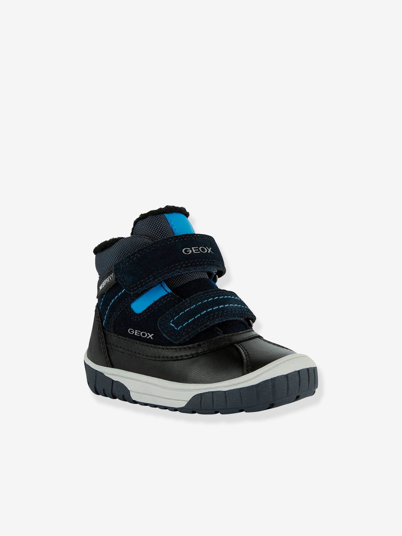 Zapatillas de caña media Omar Boy WPF GEOX®, bebé azul marino
