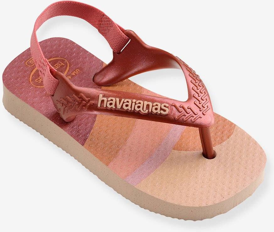 Chanclas Baby Mini me HAVAIANAS® para bebé rosa