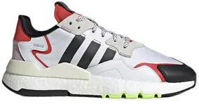 Adidas Originals NITE JOGGER - Zapatillas cloud white/core black/hi-res red