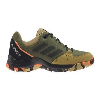 Adidas Terrex HYPERHIKER LOW K - Zapatillas de senderismo junior wilpin/cblack/scrora