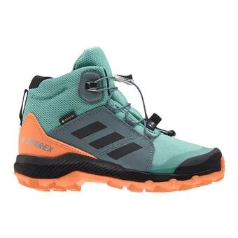 Adidas Terrex GTX K - Zapatillas de senderismo junior acimin/cblack/scrora