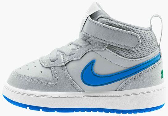 Zapatillas Nike Court Borough 2 Gris y Azul Niño - CD7784-012