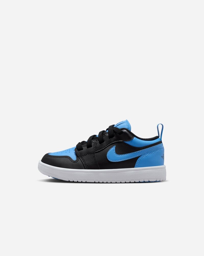 Zapatillas Nike Air Jordan 1 Low Alt Negro y Azul Niño - DR9748-041