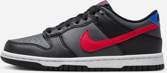 Zapatillas Nike Dunk Low Negro y Rojo Niño - FV0373-001